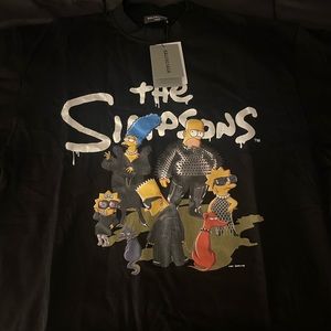 Balenciaga X the Simpson’s oversized T shirt large brand new with tags